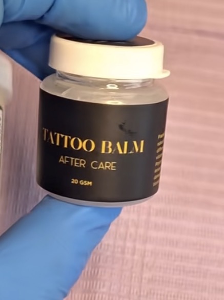 Tattoo healing balm