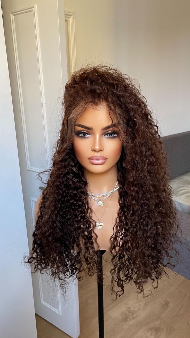 Brown Curly 22