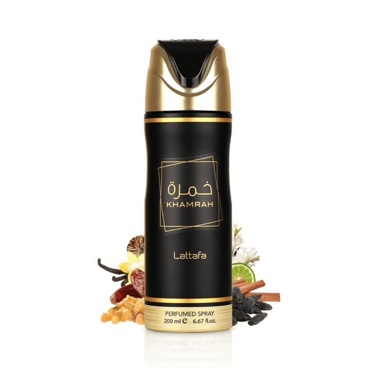 khamrah lattafa body spray