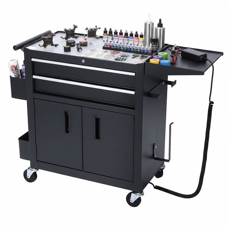 Tattoo trolley cart