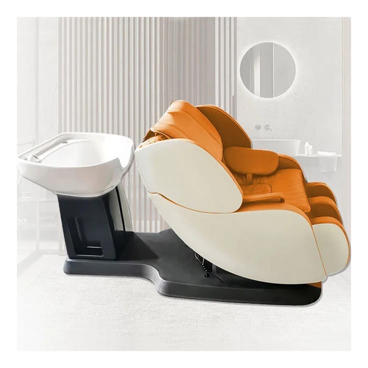 Lay down hair salon washing shampoo massage chair